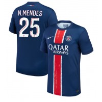 Maglie da calcio Paris Saint-Germain Nuno Mendes #25 Prima Maglia 2024-25 Manica Corta